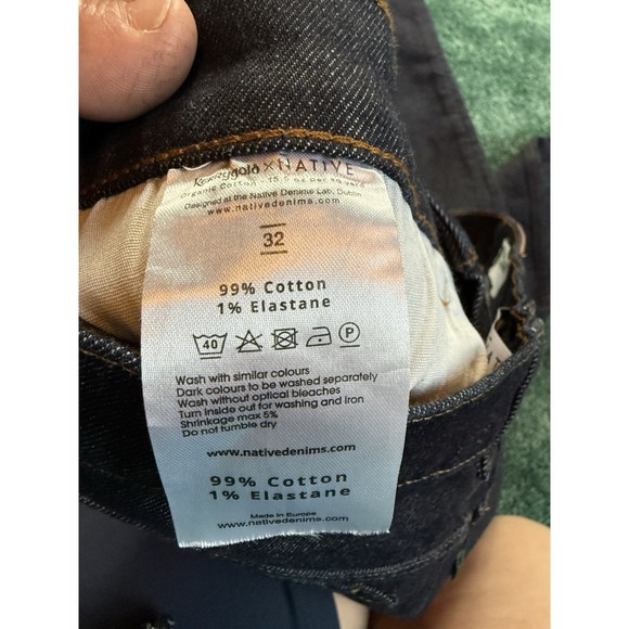 Native Denims x Kerrygold Jeans US 32 Cheese Pocket - Picture 6 of 9